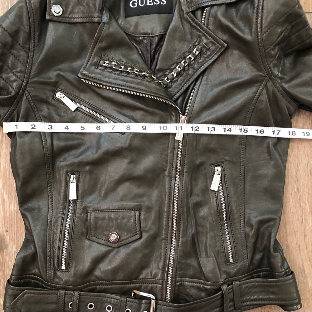 Guess Leather Jacket - Picture 7 of 11